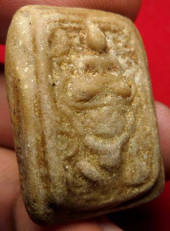 Phra Somdej Wat Koosalod, Ayuthaya Province, ride Hanuman pattern, 2460 B.E., powder material (this item 