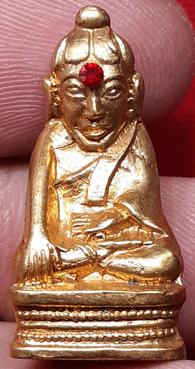 พระกริ่งอุปคุต (พระกริ่งบัวเข็ม) วัดโพธิ์ชัย จ.หนองคาย รุ่นสอง ปี2512 (อุปคุตรุ่นแรก) พลอยแดง กริ่งดังกังวาล พระกริ่งอุปคุต (พระกริ่งบัวเข็ม) วัดโพธิ์ชัย จ.หนองคาย รุ่นสอง ปี2512 (อุปคุตรุ่นแรก) พลอยแดง กริ่งดังกังวาล
