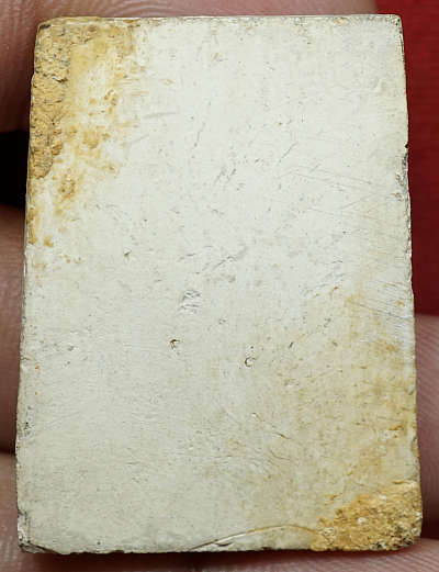 พระสมเด็จปรกโพธิ์ วัดประสาทบุญญาวาส กรุงเทพ ปี2506 พิมพ์ใหญ่ เนื้อขาว (พระซ่อมมุมและแต่งผิวด้านหน้า)
