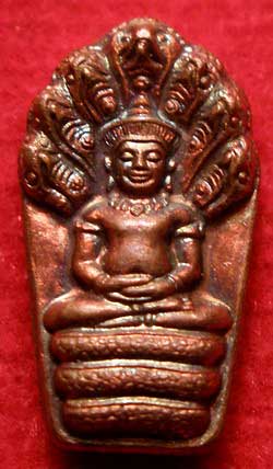 พระปรกใบมะขาม หลวงปู่ม่น วัดเนินตามาก จ.ชลบุรี รุ่นเมตตา ปี2537 เนื้อทองแดง พระปรกใบมะขาม หลวงปู่ม่น วัดเนินตามาก จ.ชลบุรี รุ่นเมตตา ปี2537 เนื้อทองแดง