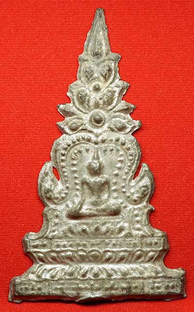 พระพิมพ์ซุ้มเสมาทิศ (ซุ้มจิก) เนื้อชินเงิน กรุวัดราชบูรณะ จ.พระนครศรีอยุธยา พระพิมพ์ซุ้มเสมาทิศ (ซุ้มจิก) เนื้อชินเงิน กรุวัดราชบูรณะ จ.พระนครศรีอยุธยา