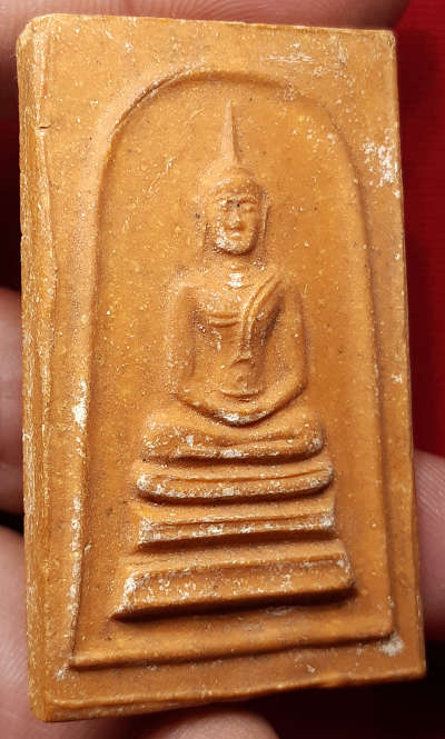พระสมเด็จ อาจารย์วงศ์ วัดมะขาม จ.ปทุมธานี พิมพ์พระประธานใหญ่ เนื้อสีส้ม (หายาก) ตะกรุด 2 ดอก ประมาณปี 2508 มวลสารผงหลวงปู่เทียน, ผงบางขุนพรหม พระสมเด็จ อาจารย์วงศ์ วัดมะขาม จ.ปทุมธานี พิมพ์พระประธานใหญ่ เนื้อสีส้ม (หายาก) ตะกรุด 2 ดอก ประมาณปี 2508 มวลสารผงหลวงปู่เทียน, ผงบางขุนพรหม