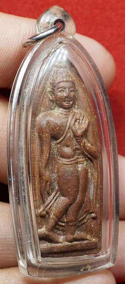 พระลีลาทุ่งเศรษฐี หลวงพ่อเต๋ คงทอง วัดสามง่าม จ.นครปฐม รุ่นแรก ปี 2507 เนื้อผง พิมพ์ใหญ่ หลังคงทองใหญ่ พระลีลาทุ่งเศรษฐี หลวงพ่อเต๋ คงทอง วัดสามง่าม จ.นครปฐม รุ่นแรก ปี 2507 เนื้อผง พิมพ์ใหญ่ หลังคงทองใหญ่
